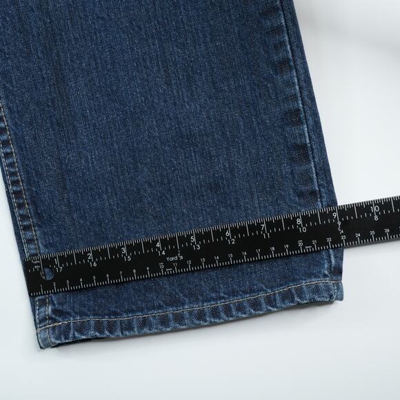 Cody James FR Jeans Mens 36x30 Blue Millikin Slim Straight Leg Work Wear Western - Picture 15 of 15